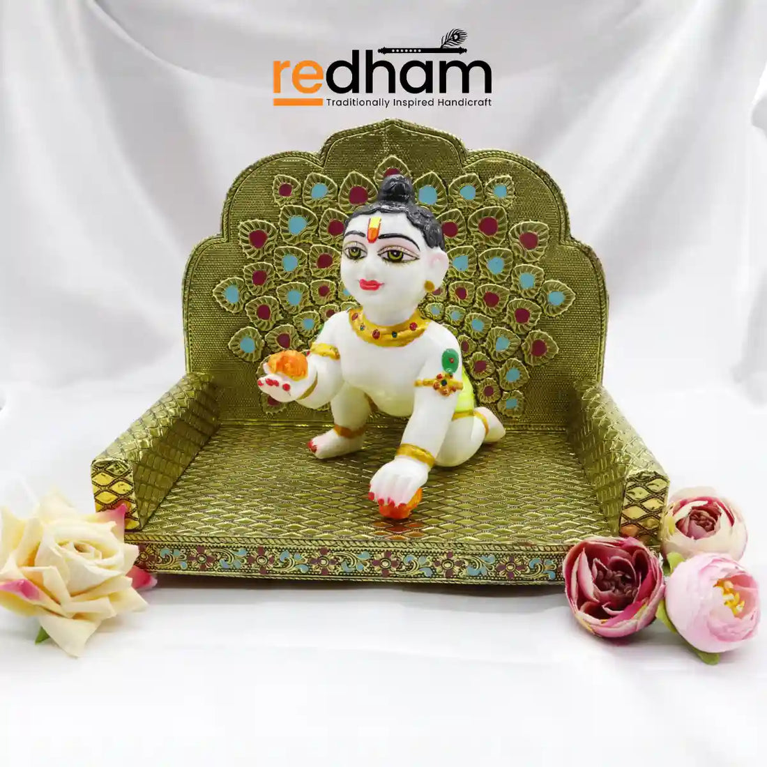 Laddu Gopal Singhasan: A Sacred Throne for Your Beloved Krishna