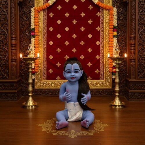 Buy Premium Silicon Laddu Gopal Online