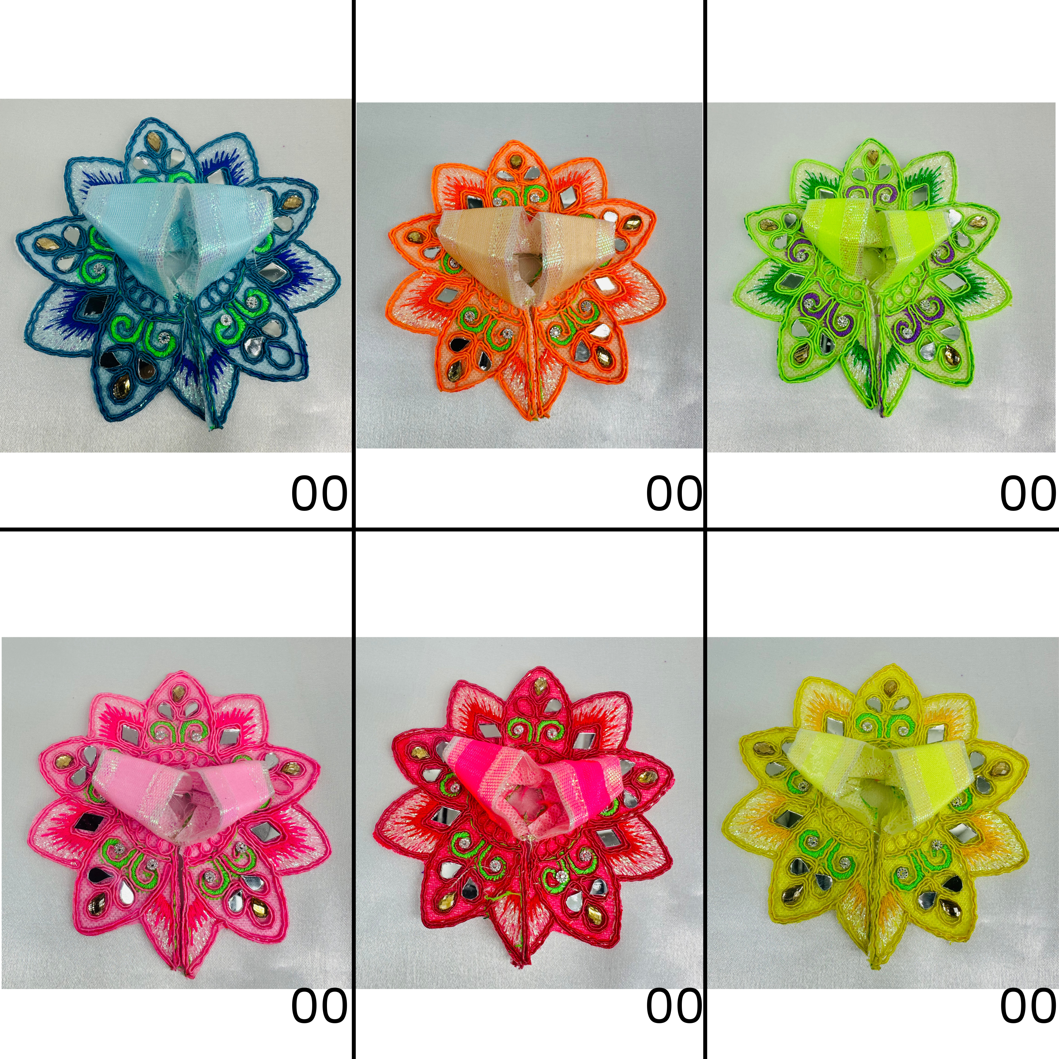 Kailash Kamal Poshak For Laddu Gopal - Pack of 12