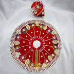 Moti Rekha Poshak With Mukut For Laddu Gopal