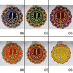 Phool Patti Zari Work Laddu Gopal Dress - Mix Color/ Pack of 12 (6 X 2)