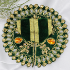 Jhalar Chakra Diamond Work Laddu Gopal Dress