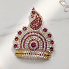 Bal Mukund Laddu Gopal Mukut - Mix Color / Pack of 12