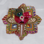 Moti Mandal Laddu Gopal Dress With Mukut