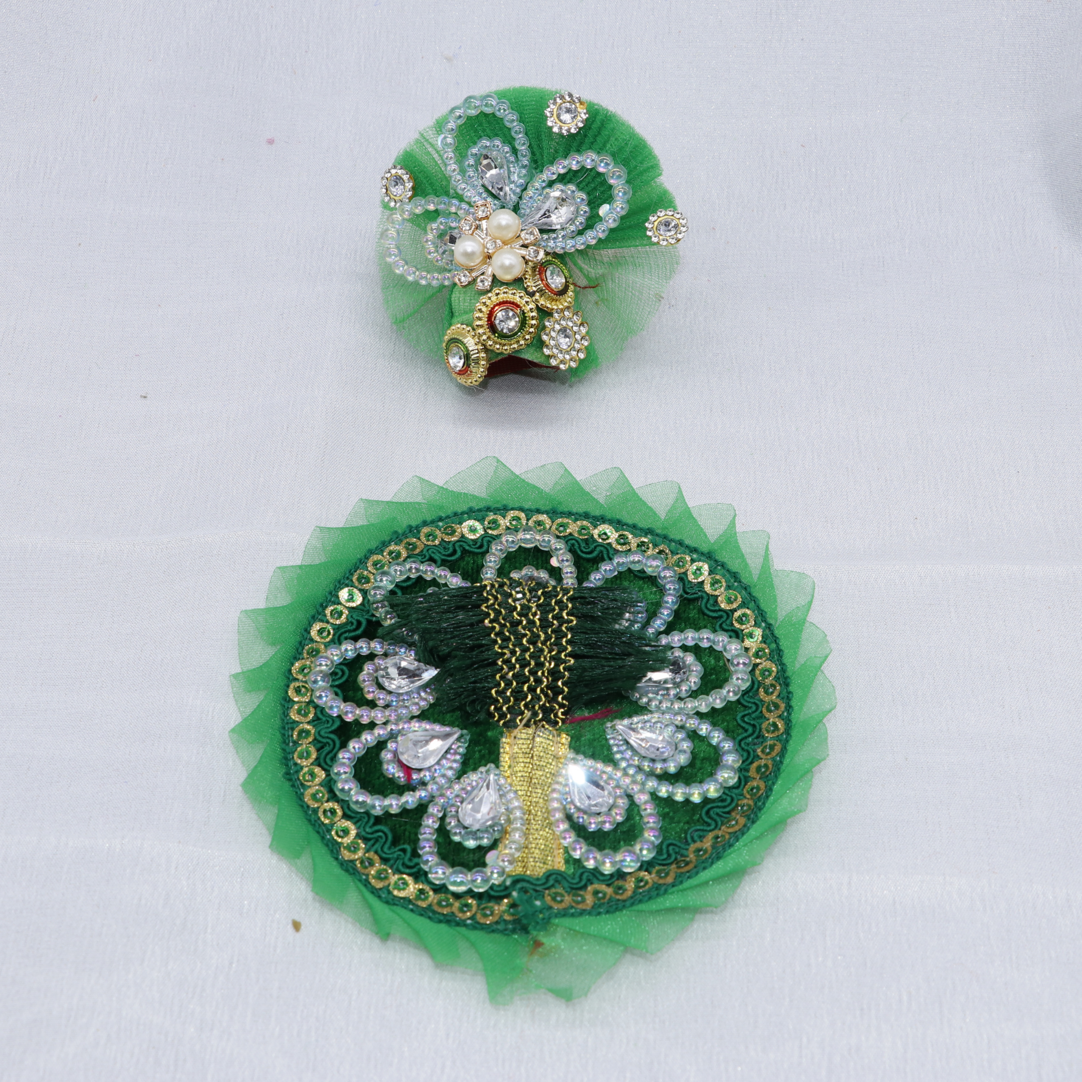 Pankh Shringar Laddu Gopal Dress With Mukut