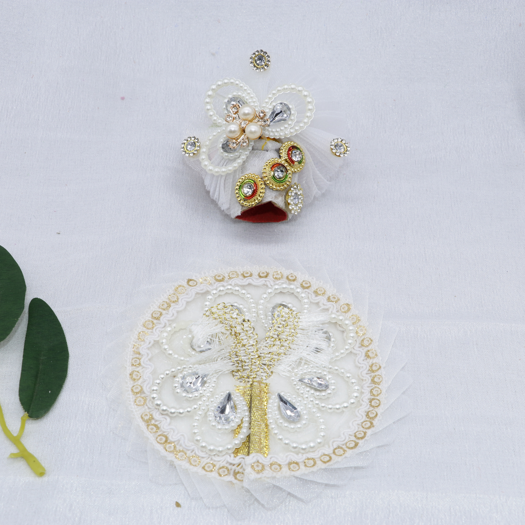 Pankh Shringar Laddu Gopal Dress With Mukut