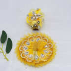 Pankh Shringar Laddu Gopal Dress With Mukut