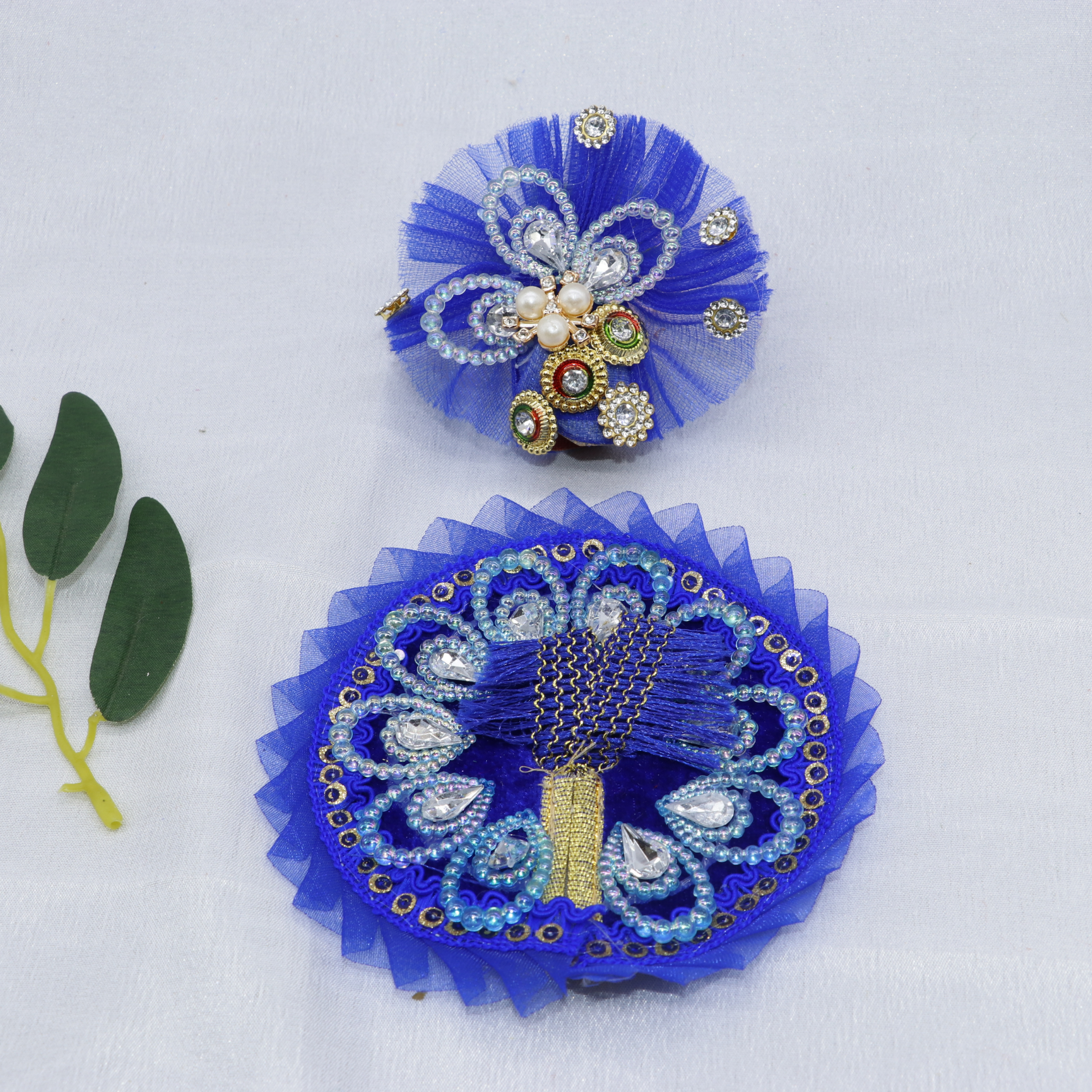 Pankh Shringar Laddu Gopal Dress With Mukut