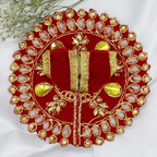 Jhalar Chakra Diamond Work Laddu Gopal Dress