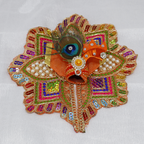 Moti Mandal Laddu Gopal Dress With Mukut