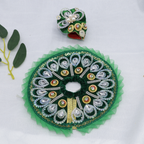 Pankh Shringar Laddu Gopal Dress With Mukut