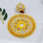 Pankh Shringar Laddu Gopal Dress With Mukut