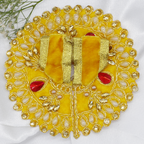 Jhalar Chakra Diamond Work Laddu Gopal Dress