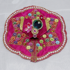 Rangili Buti Laddu Gopal Dress With Mukut