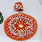 Pankh Shringar Laddu Gopal Dress With Mukut