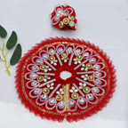 Pankh Shringar Laddu Gopal Dress With Mukut