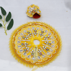 Pankh Shringar Laddu Gopal Dress With Mukut