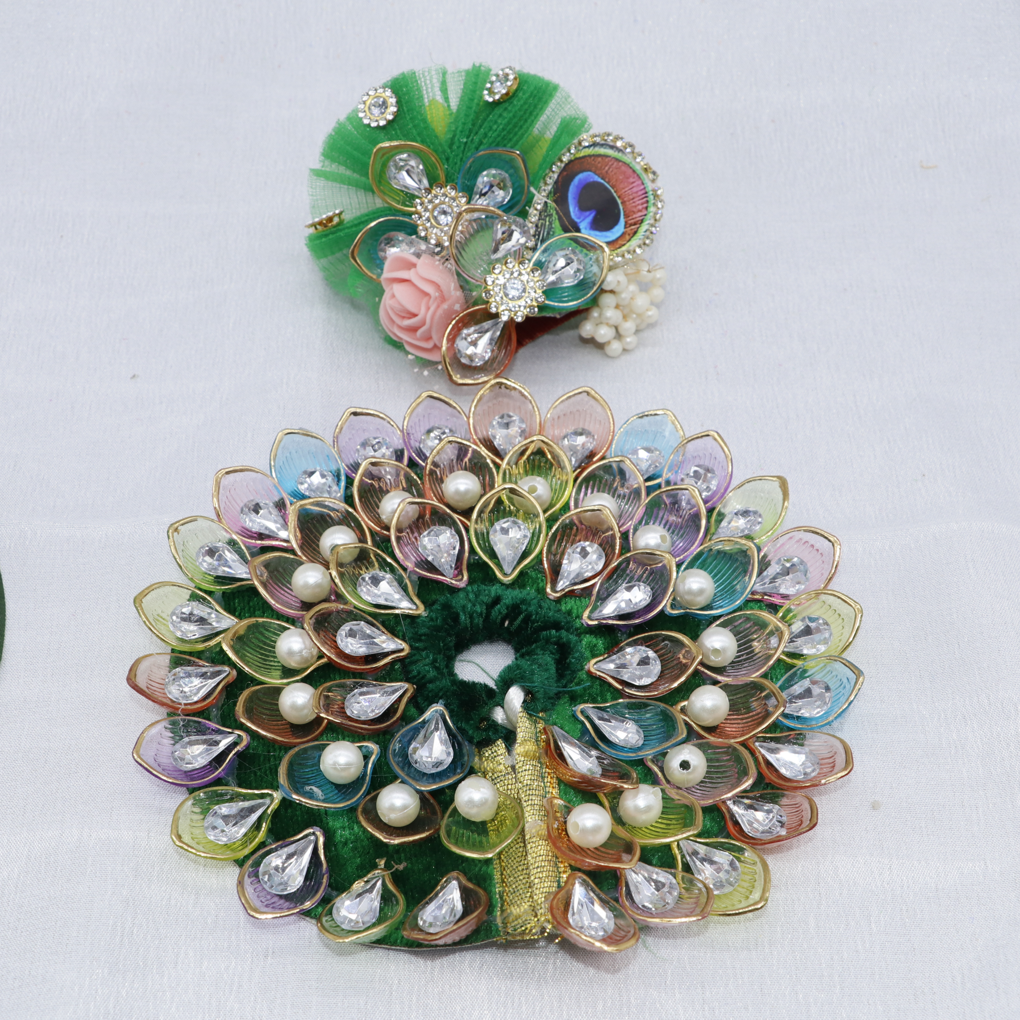 Nav-Ratna Laddu Gopal Dress With Mukut