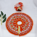 Pankh Shringar Laddu Gopal Dress With Mukut