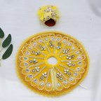 Pankh Shringar Laddu Gopal Dress With Mukut