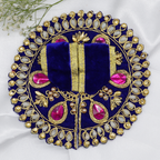 Jhalar Chakra Diamond Work Laddu Gopal Dress