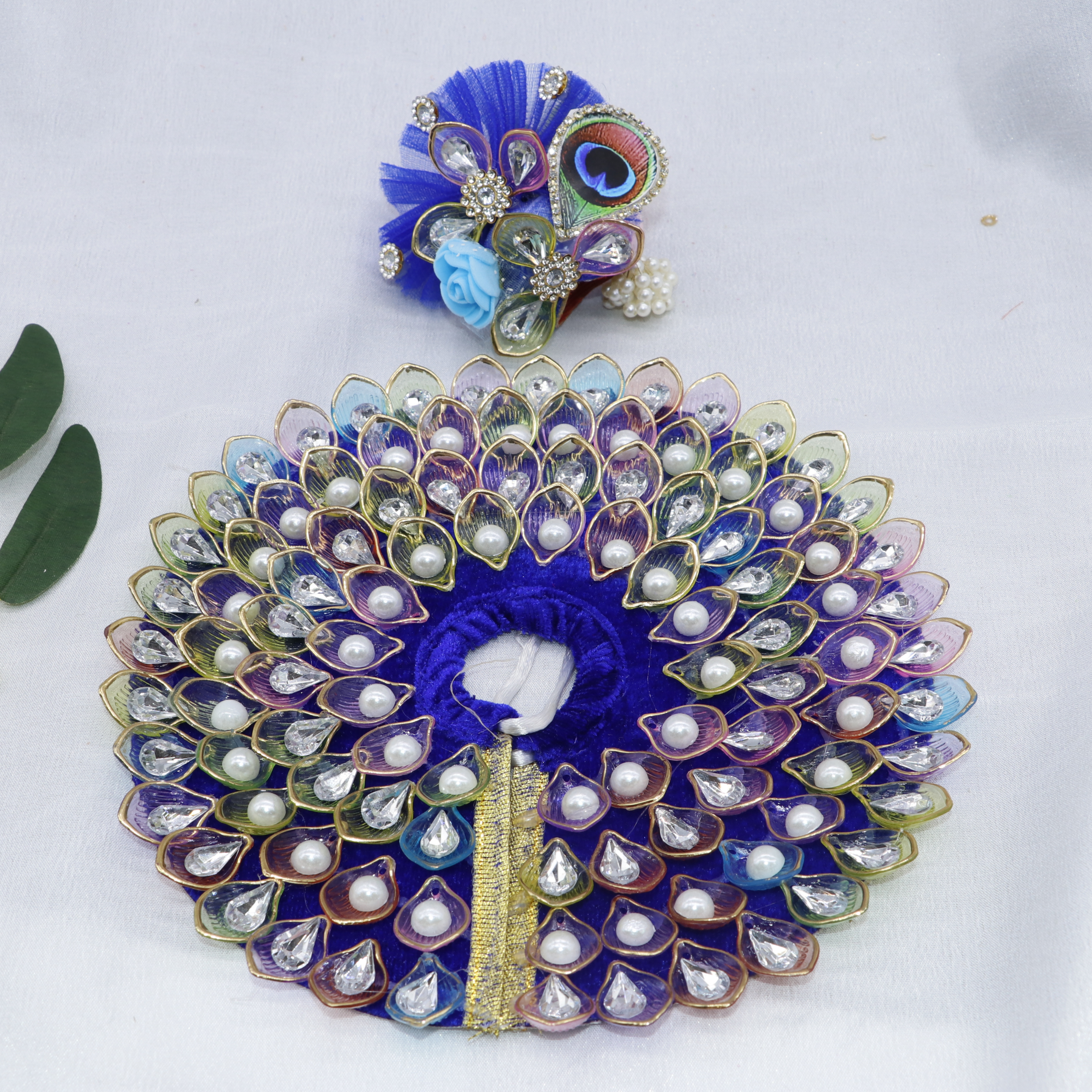 Nav-Ratna Laddu Gopal Dress With Mukut