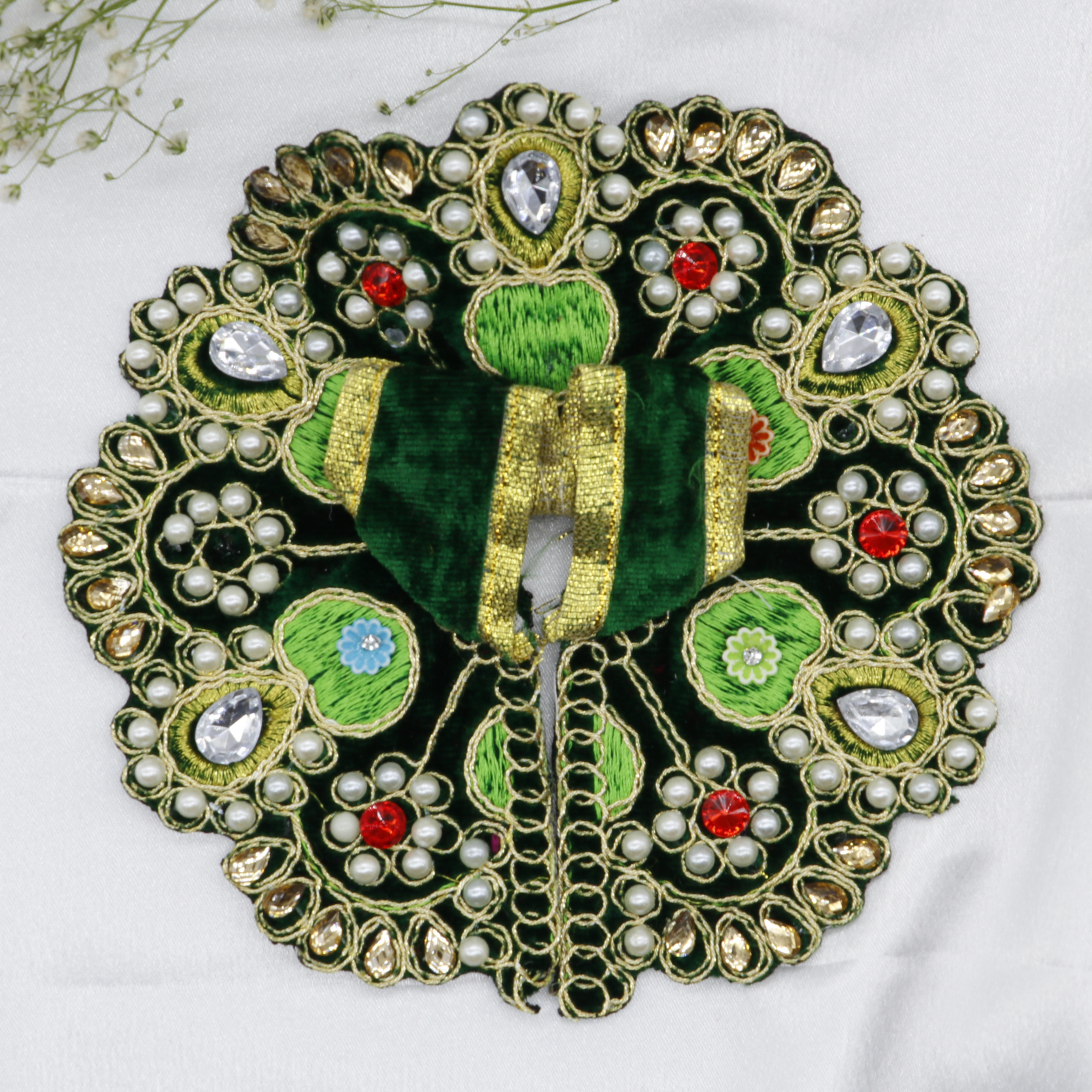 Heera Moti Velvet Base Laddu Gopal Dress