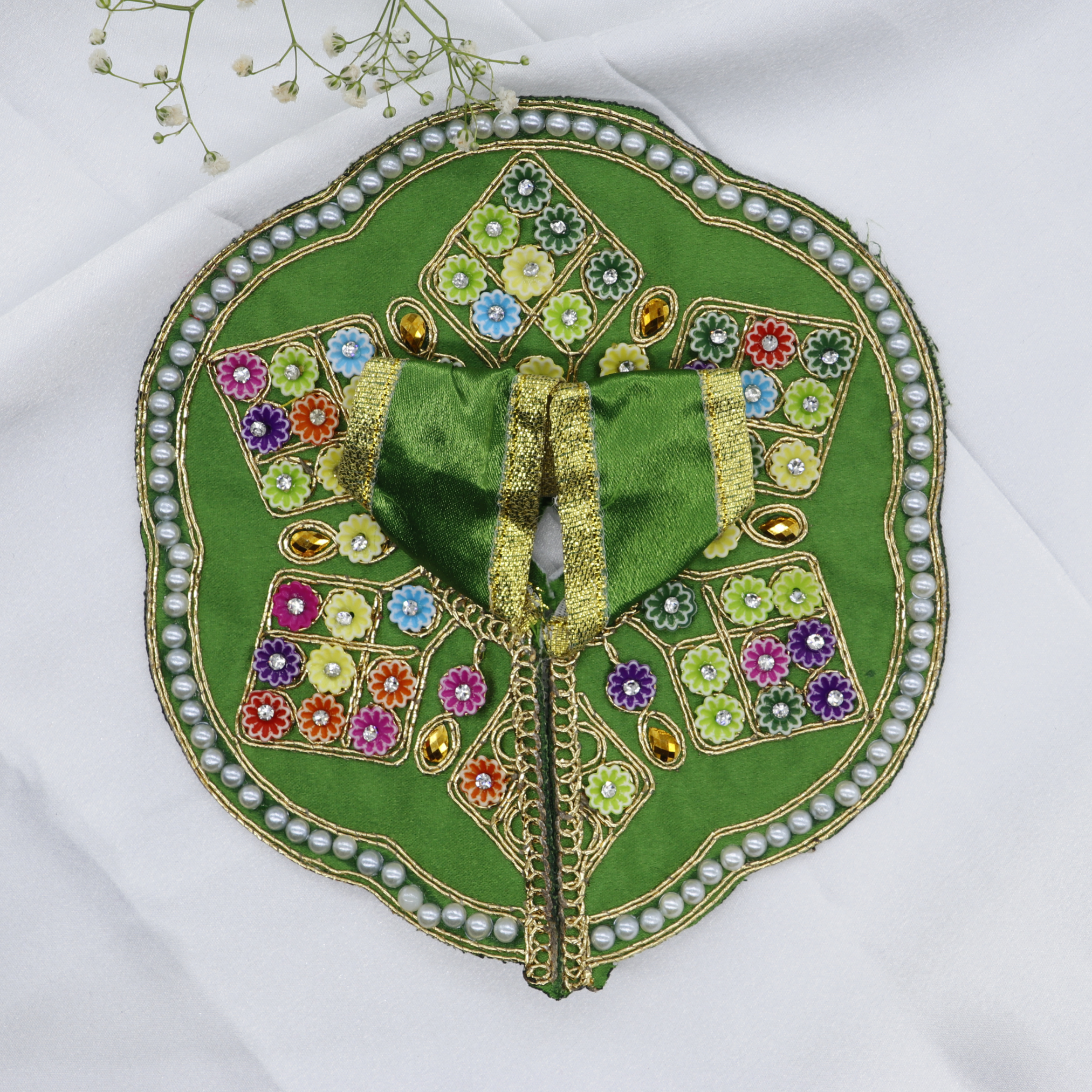 Rangili Buti Design Laddu Gopal Dress