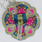 Mayur Rangat Embroidery Laddu Gopal Dress