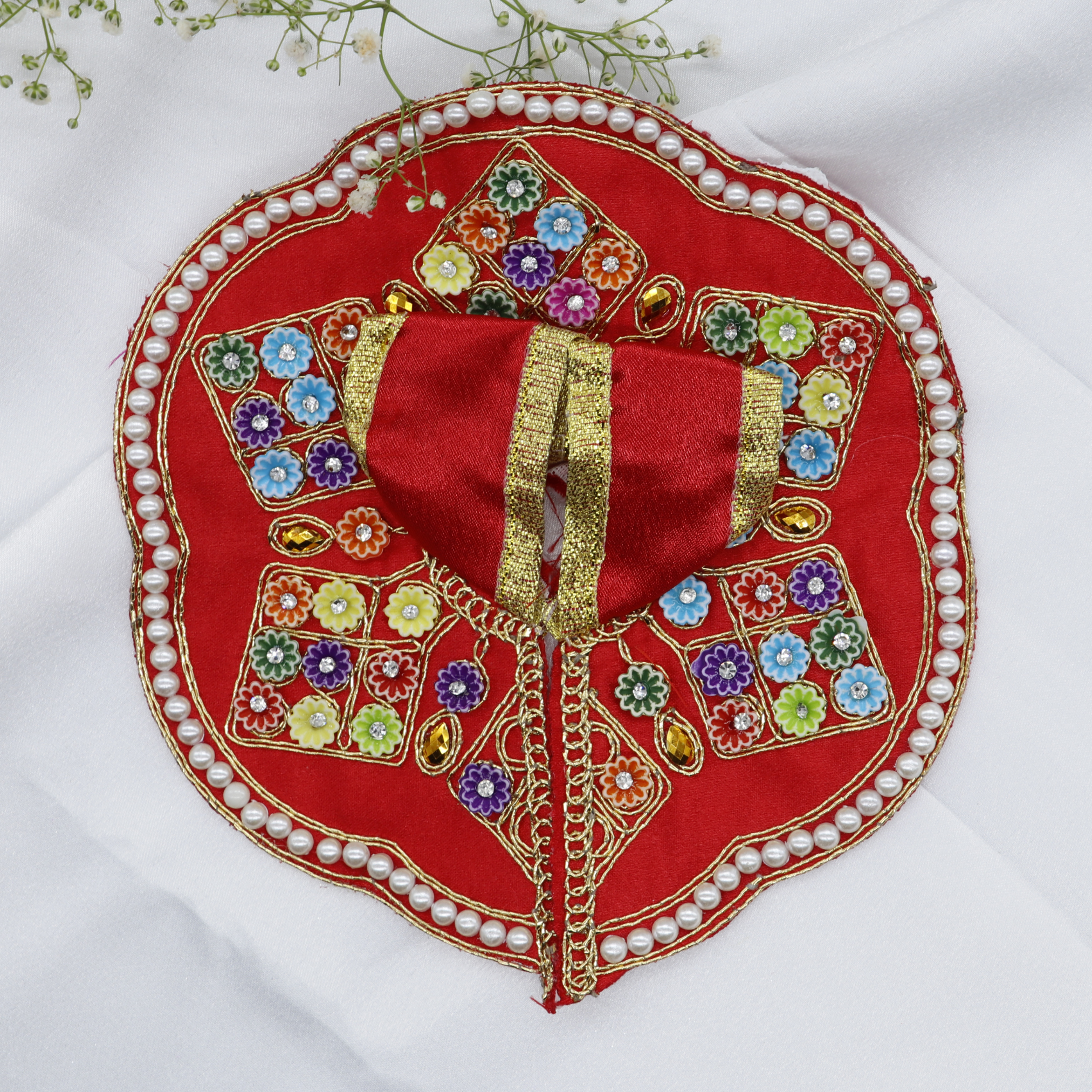 Rangili Buti Design Laddu Gopal Dress