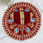 Jhalar Chakra Diamond Work Laddu Gopal Dress