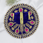 Jhalar Chakra Diamond Work Laddu Gopal Dress