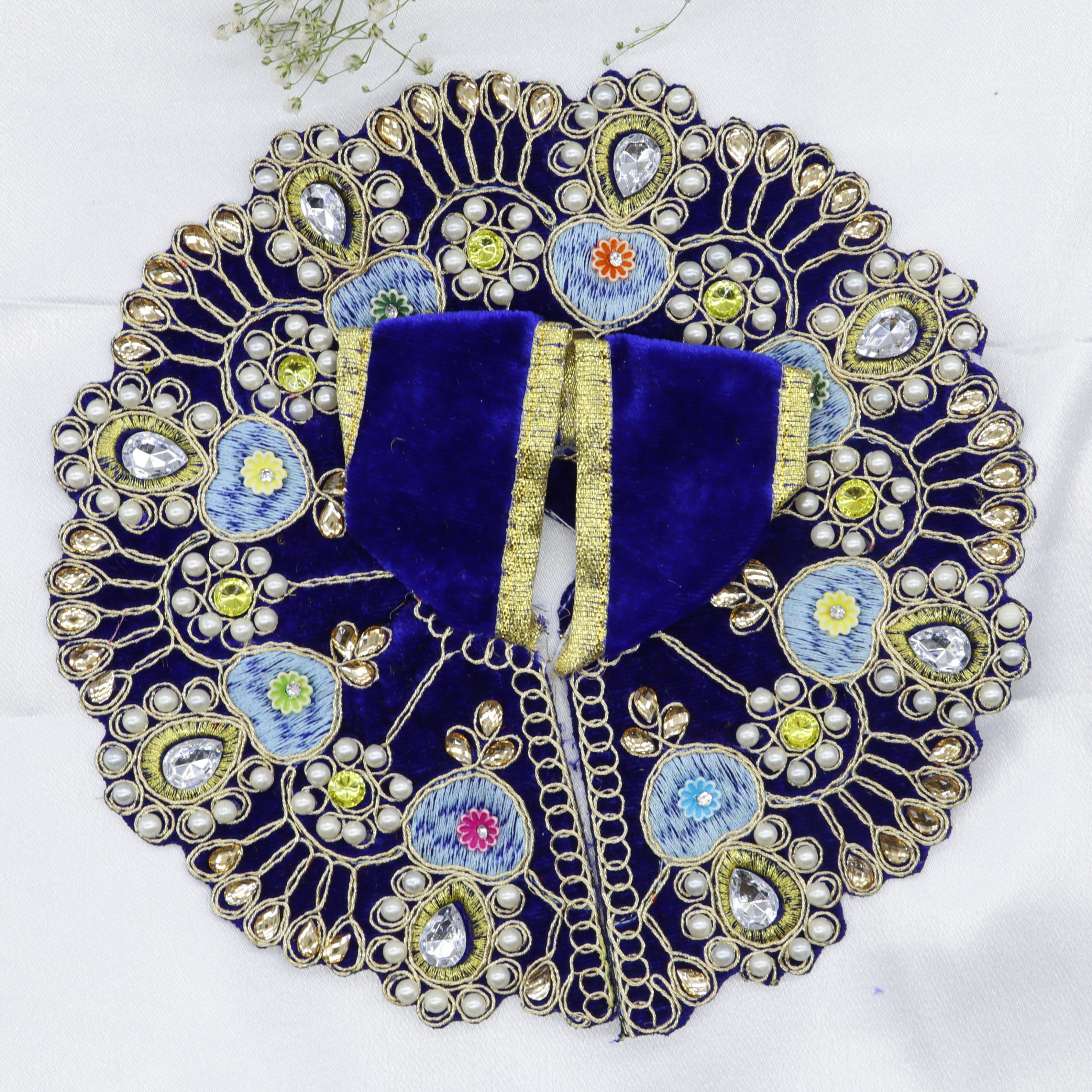 Heera Moti Velvet Base Laddu Gopal Dress