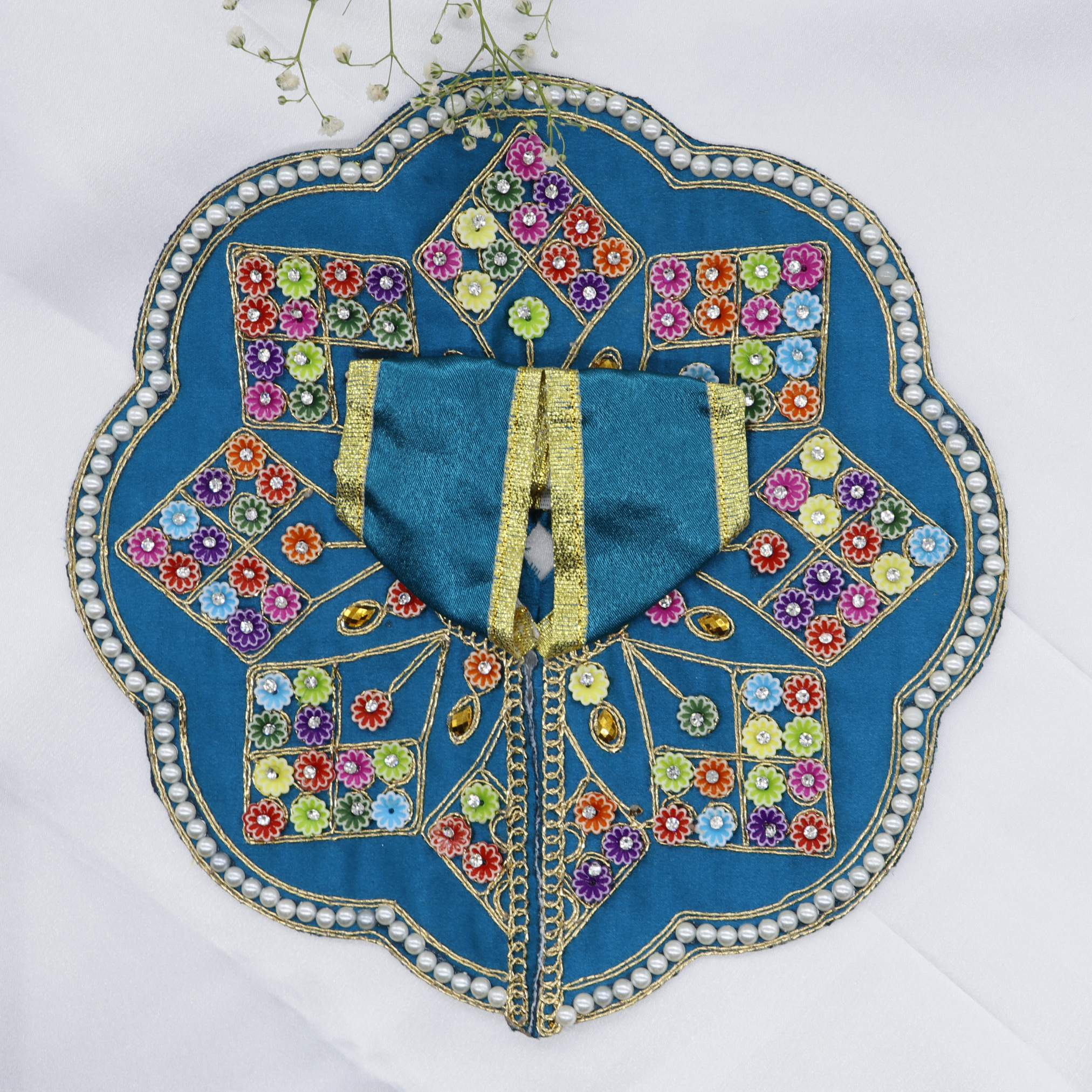 Rangili Buti Design Laddu Gopal Dress