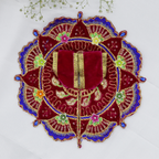 Phool Patti Zari Work Laddu Gopal Dress