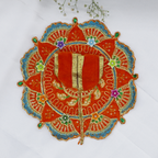 Phool Patti Zari Work Laddu Gopal Dress