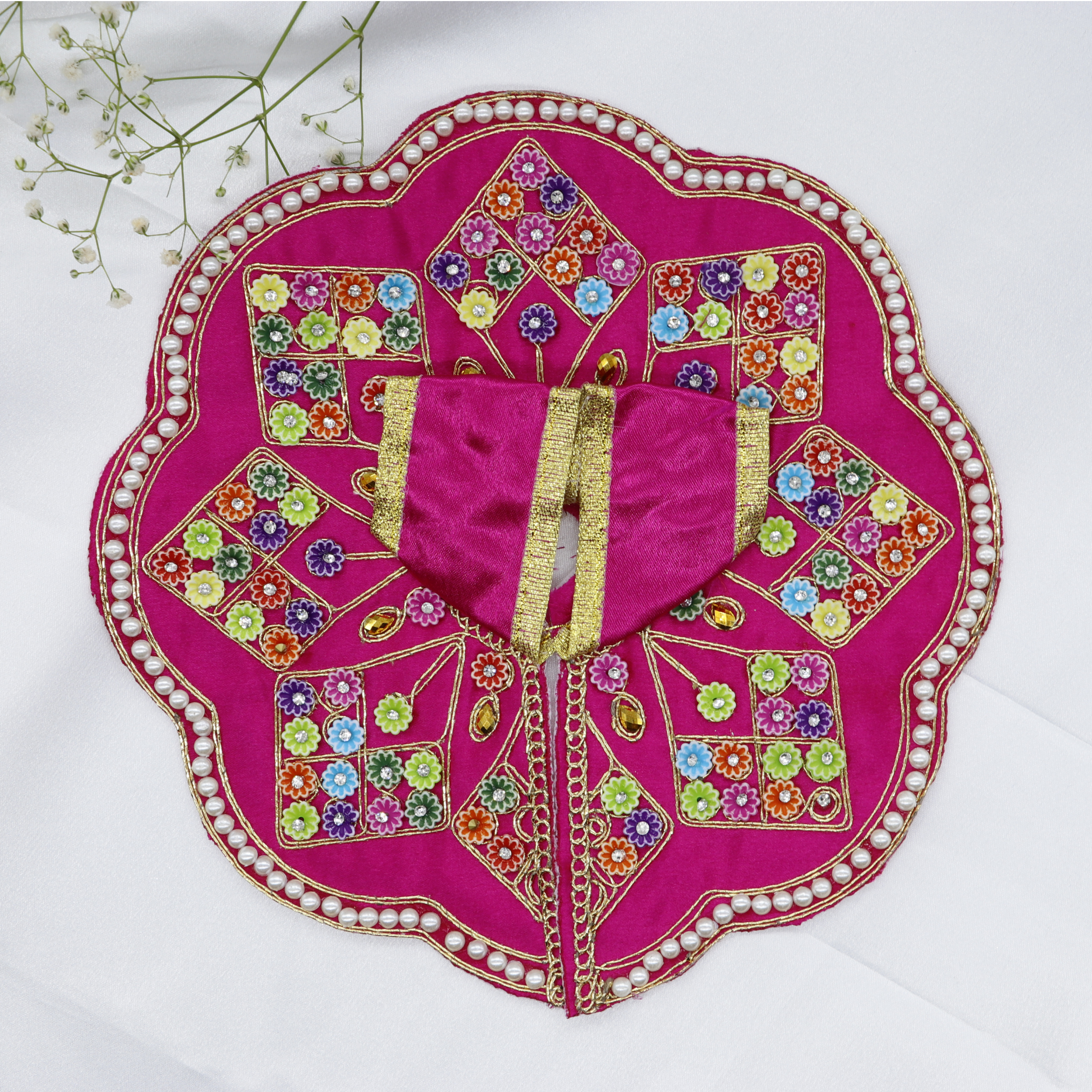 Rangili Buti Design Laddu Gopal Dress