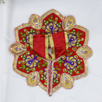 Mayur Rangat Embroidery Laddu Gopal Dress