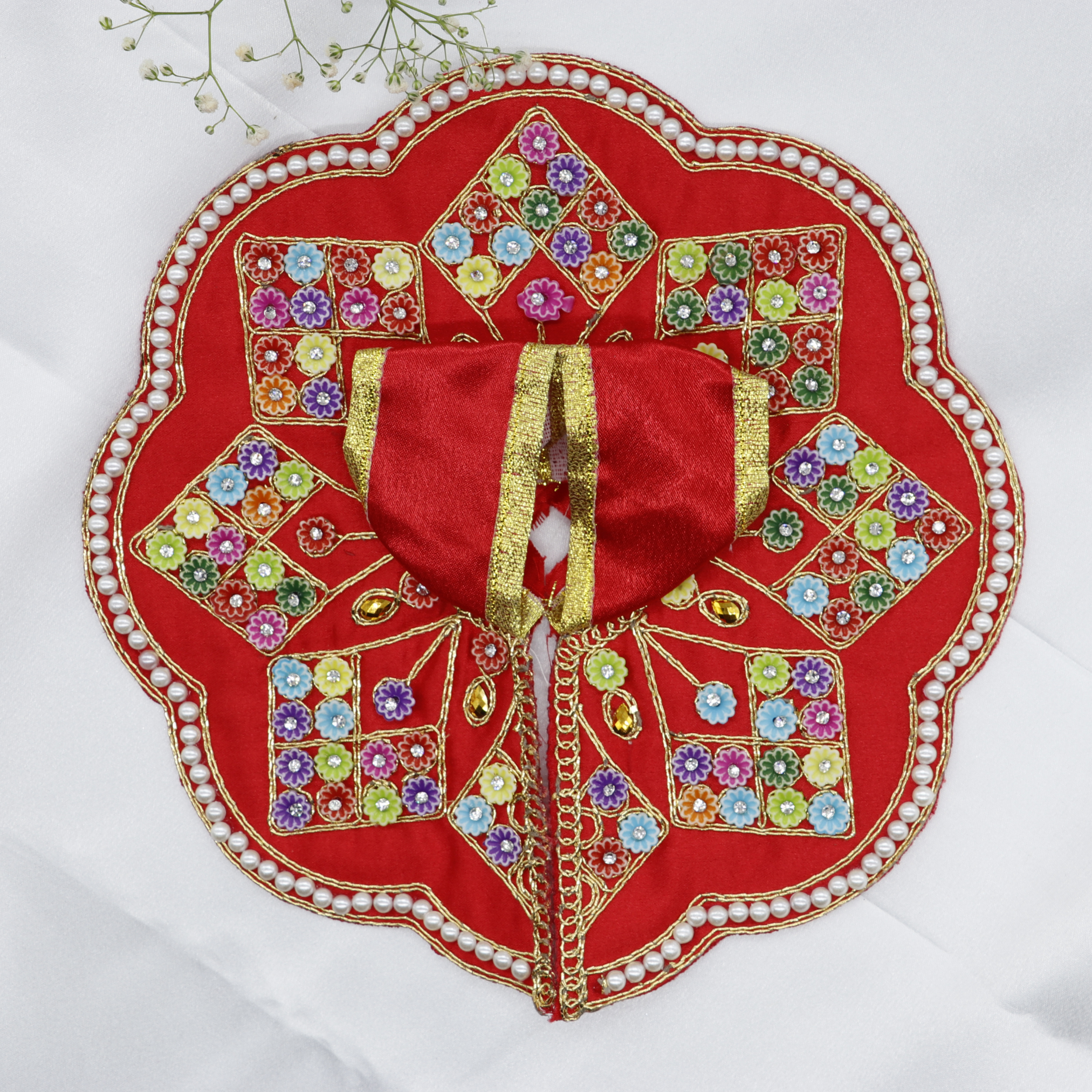 Rangili Buti Design Laddu Gopal Dress