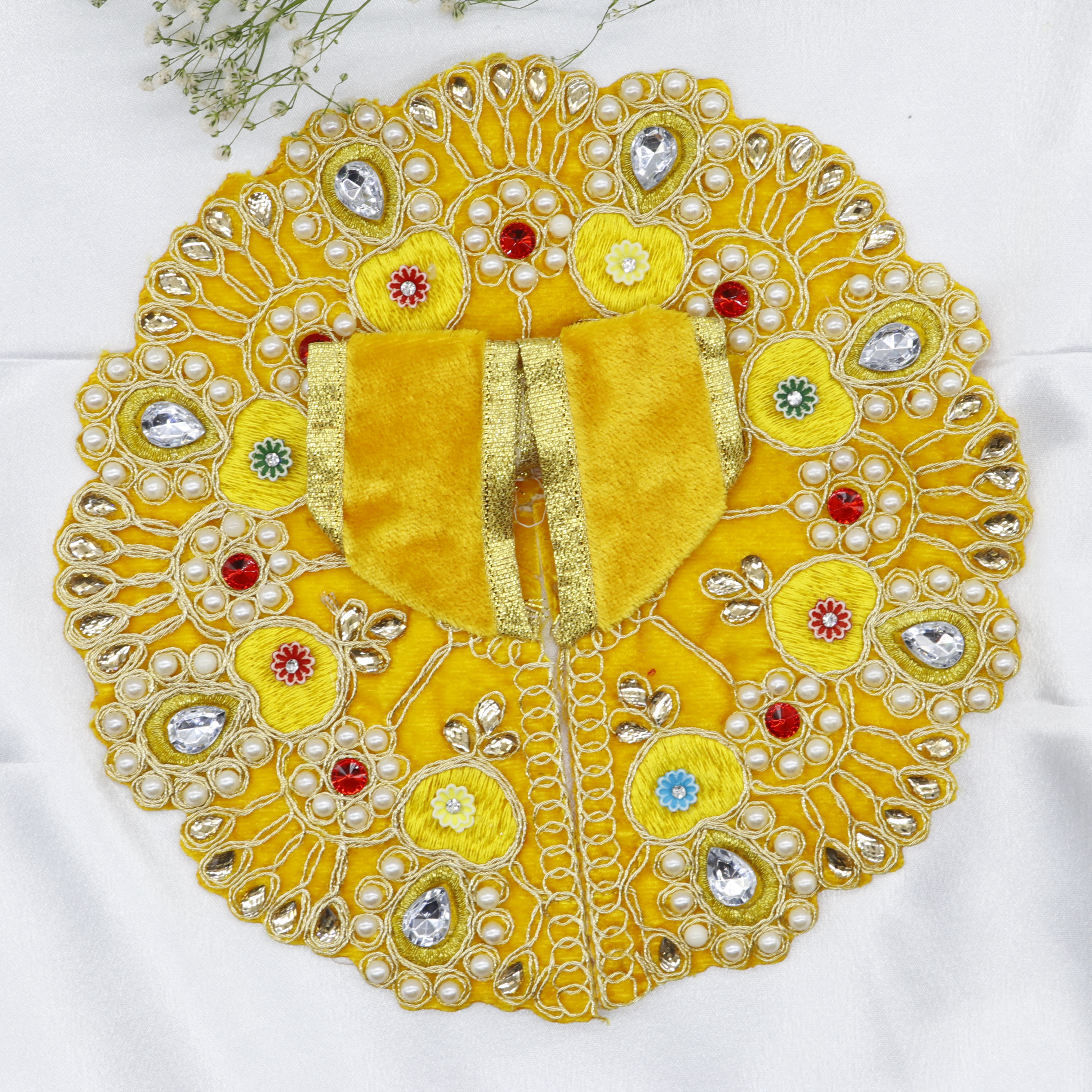 Heera Moti Velvet Base Laddu Gopal Dress