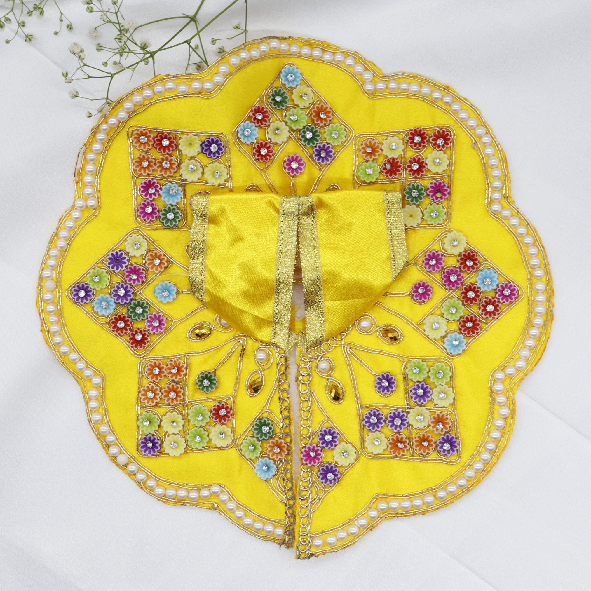 Rangili Buti Design Laddu Gopal Dress