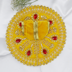 Jhalar Chakra Diamond Work Laddu Gopal Dress