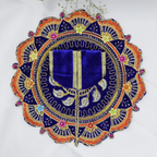 Phool Patti Zari Work Laddu Gopal Dress