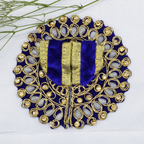 Jhalar Chakra Diamond Work Laddu Gopal Dress