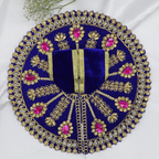 Jhalar Chakra Diamond Work Laddu Gopal Dress