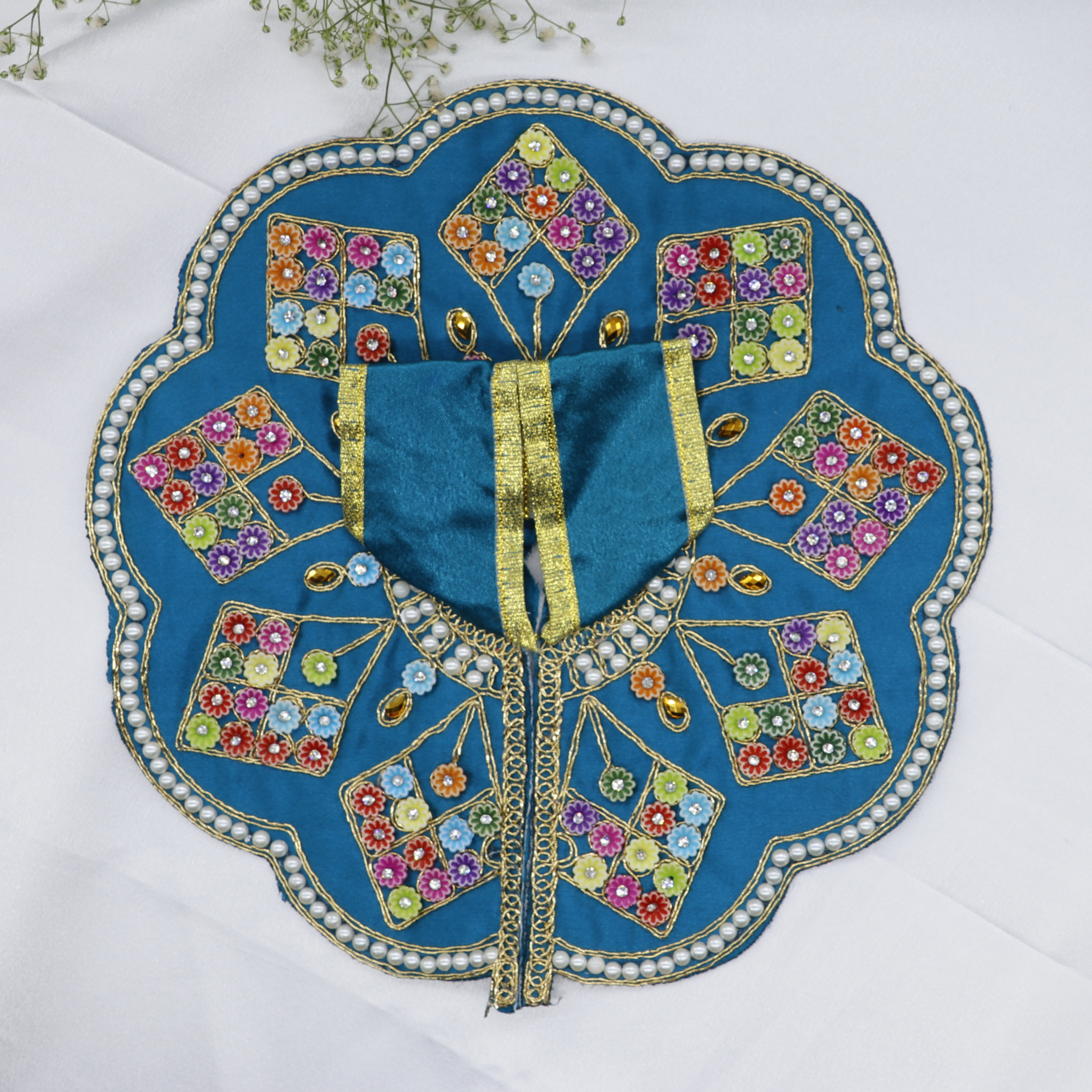 Rangili Buti Design Laddu Gopal Dress