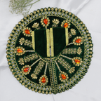 Jhalar Chakra Diamond Work Laddu Gopal Dress