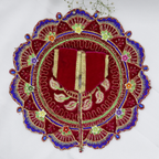 Phool Patti Zari Work Laddu Gopal Dress