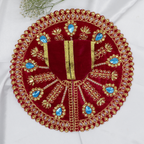 Jhalar Chakra Diamond Work Laddu Gopal Dress