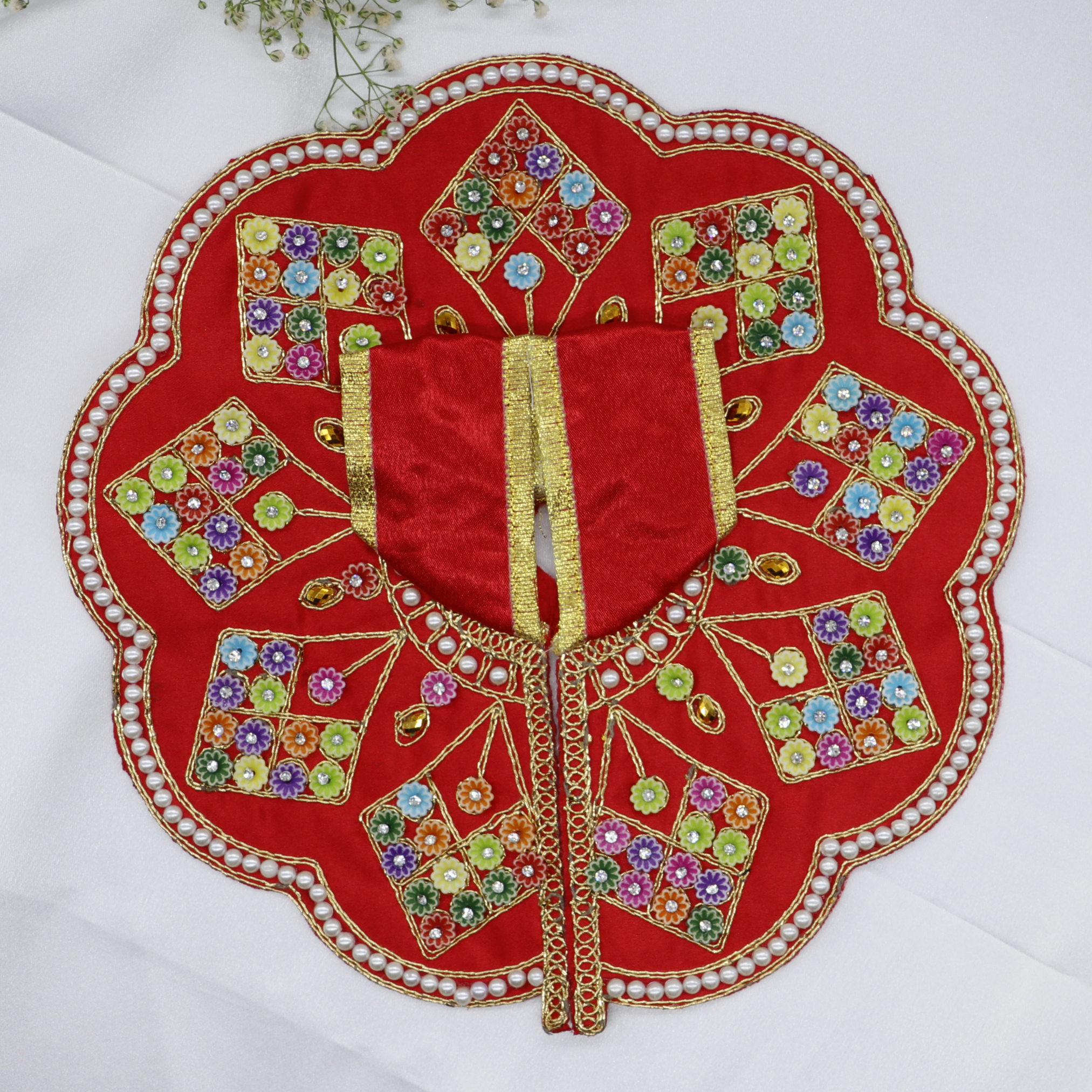 Rangili Buti Design Laddu Gopal Dress